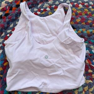 Lululemon Pink high neck align tank top